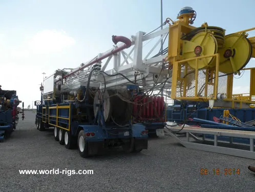 Carrier Mounted Drilling Rig for Sale in USA